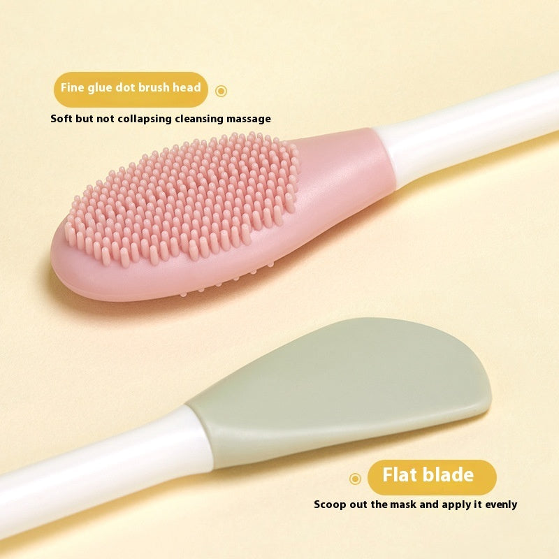 Makeup Brush Face Blackhead Removal Clay Mask Apply Face Wash Cleaning Brush
