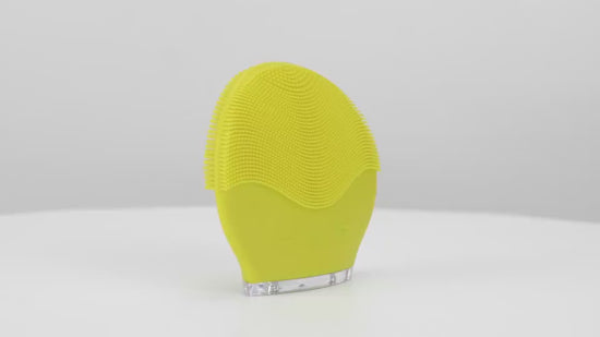 Electric waterproof silicone cleansing instrument